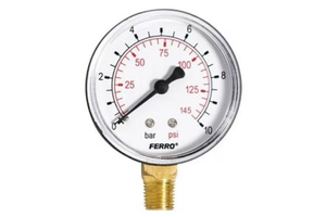 Nyomásmérő óra Manometer PG-P50R ALSÓ