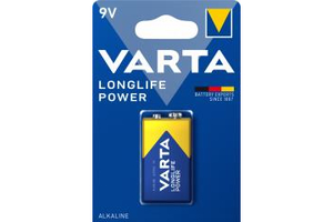 Varta Longlife power 9V elem